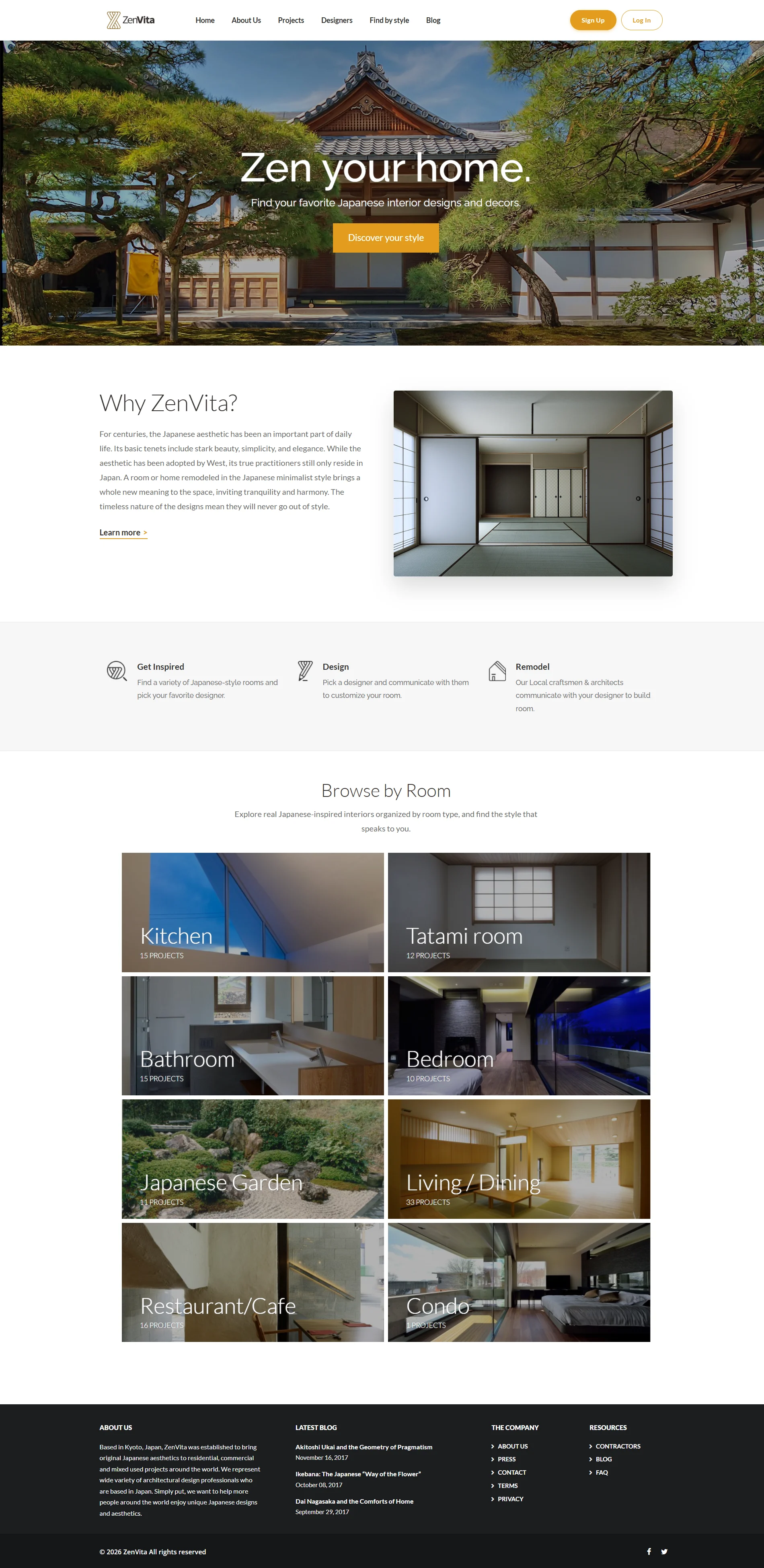 A visual route into Japanese design — ZenVita