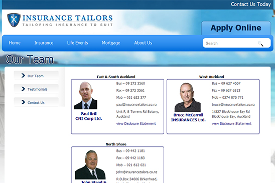 Insurance Tailors